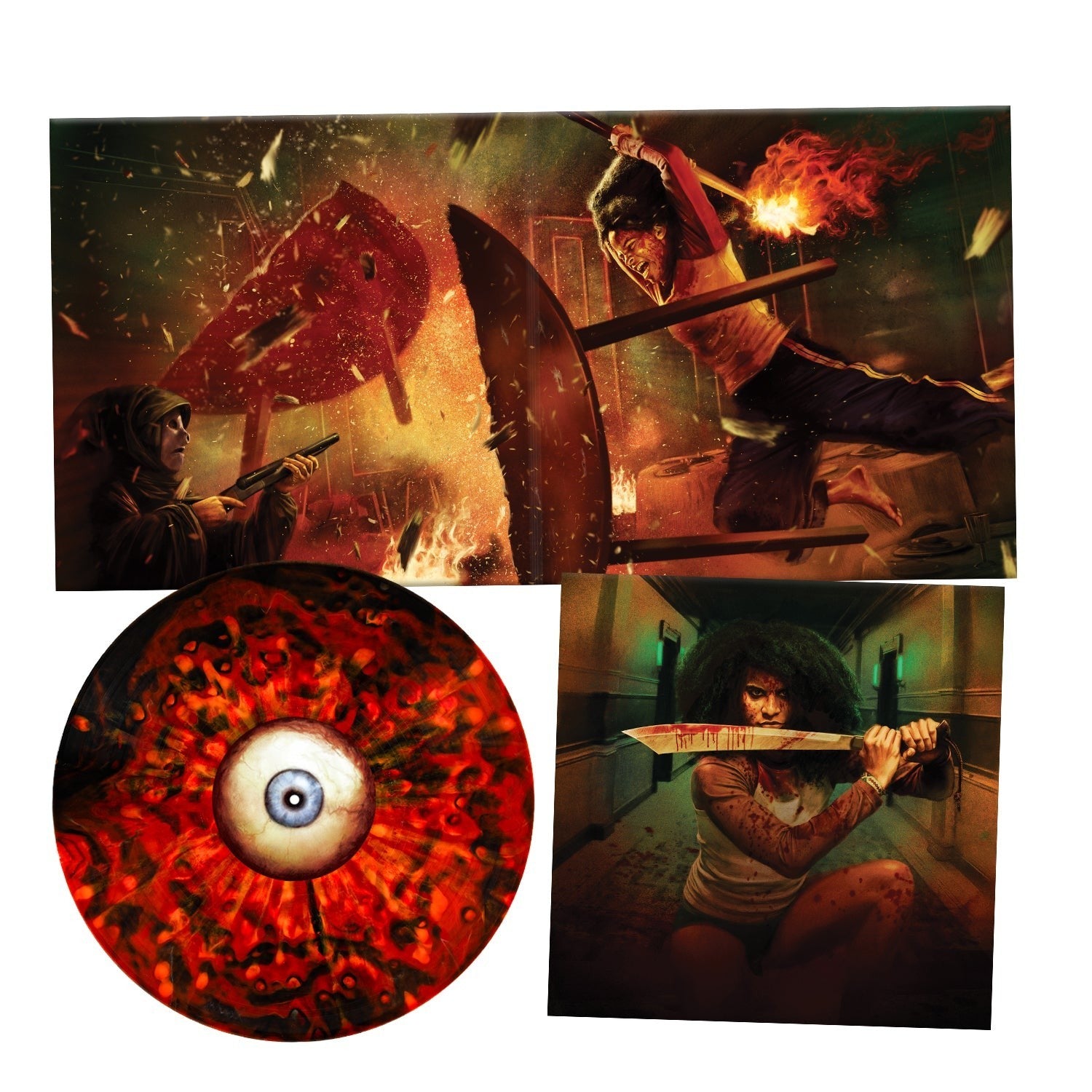 They Will Kill You (SATANIC SPLATTER VINYL)(PREORDER) Carlos Rafael Rivera LP