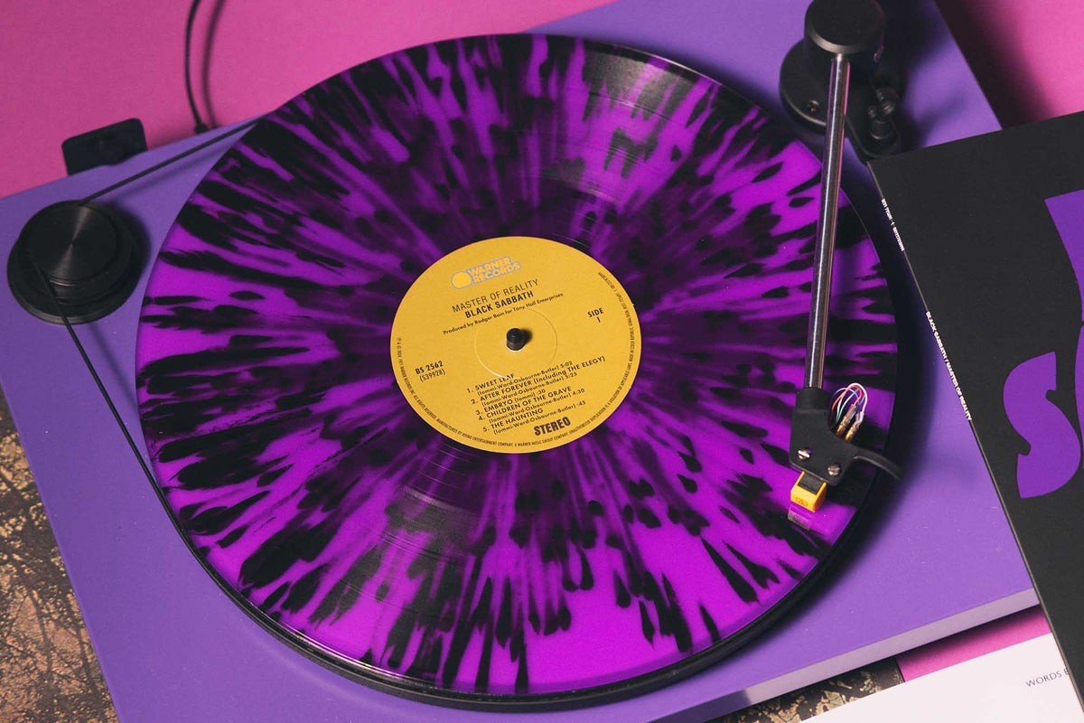 Black Sabbath  -Master Of Reality (Ltd Purple Orchid Splatter 180g Vinyl LP) VMP
