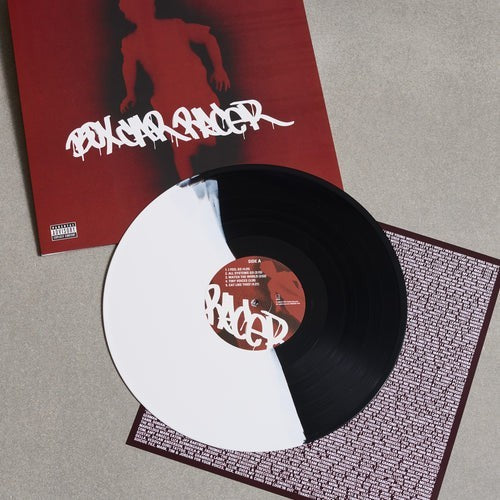 BOX CAR RACER BLACK & WHITE HALF &HALF VINYL LP LIMITED EDITION BLINK 182 SEALED