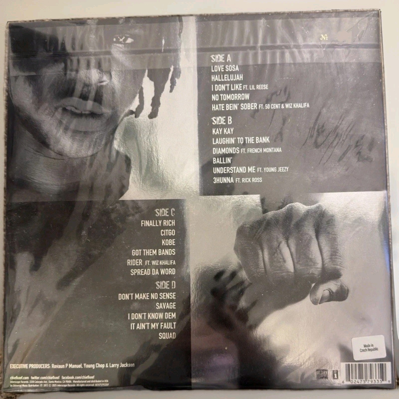 Chief Keef Finally Rich Vinyl 2xLP | Deluxe IVC Edition /3000