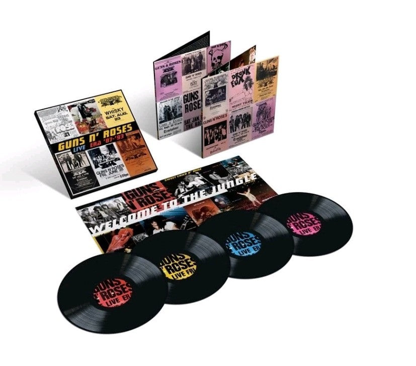 Guns N' Roses - Live Era '87 - '93 Limited Edition (Vinyl 4LP - 2025 - Original)