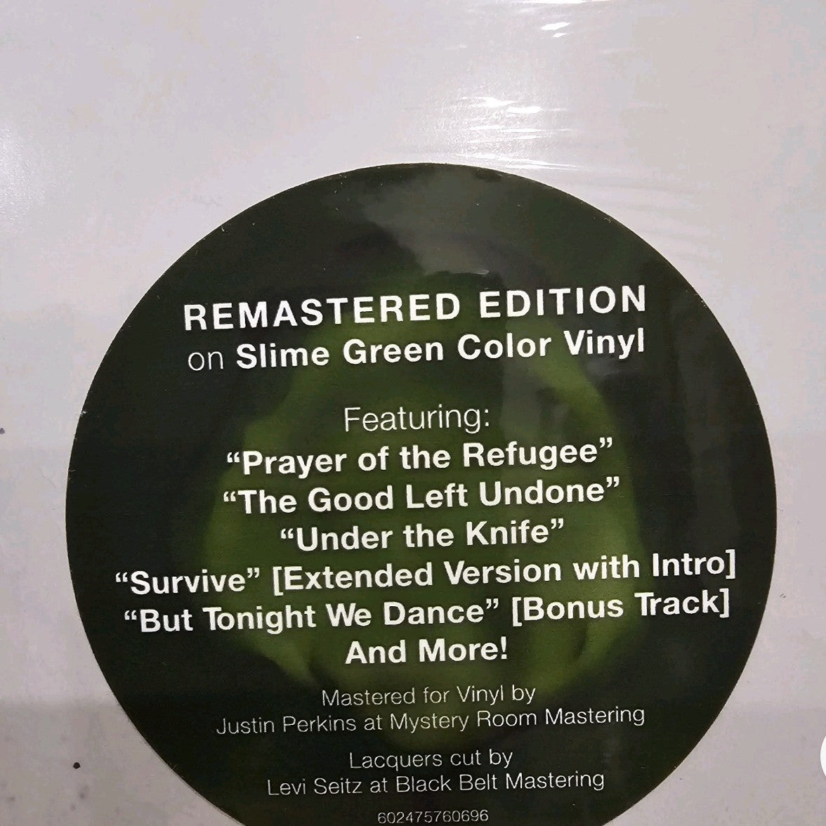 RISE AGAINST The Sufferer & the Witness + Bonus Track - Vinyl LP Slime Green NEW