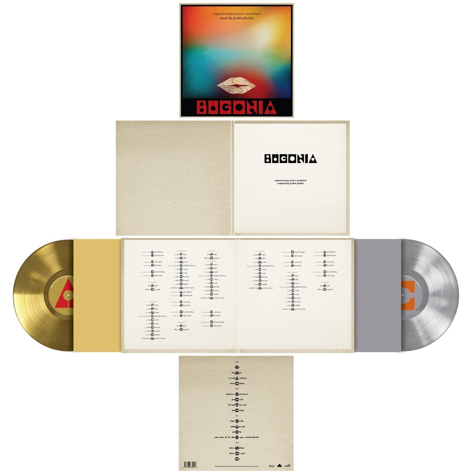 Bugonia Soundtrack (180 Gram LTD SILVER + GOLD Vinyl LP) (NEW) FENDRIX JERSKIN