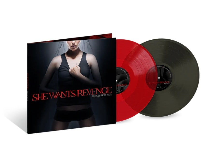 She Wants Revenge - This Is Forever NEW 2LP RUBY BLACK ICE Vinyl Sealed Limited