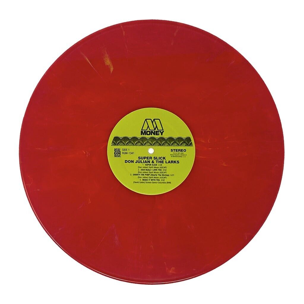 Don Julian and the Larks: Super Slick (Hellfire Red Vinyl Album) LP Limited 200