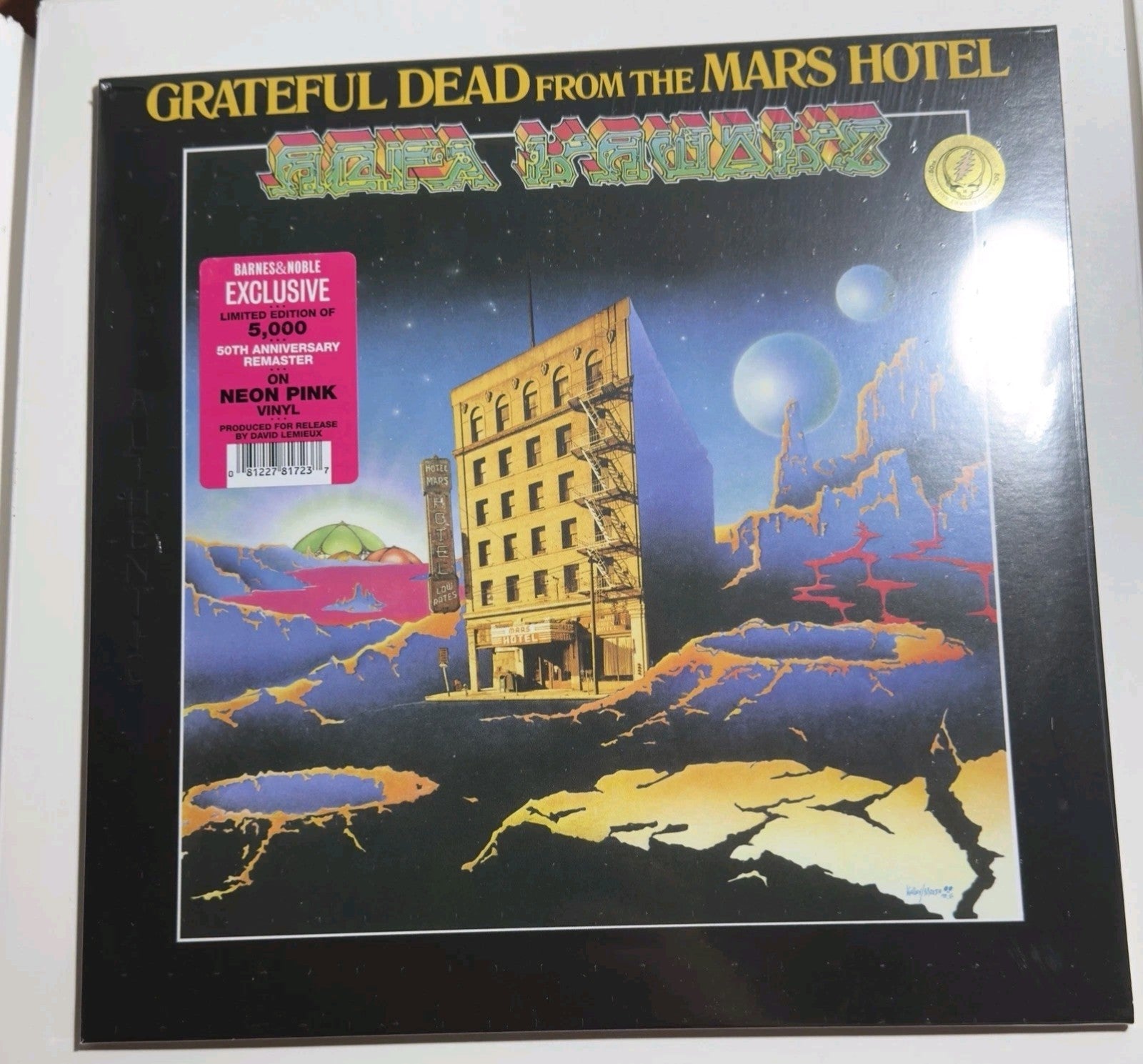 GRATEFUL DEAD FROM THE MARS HOTEL [50TH ANNIVERSARY] [NEON PINK VINYL LP] NEW