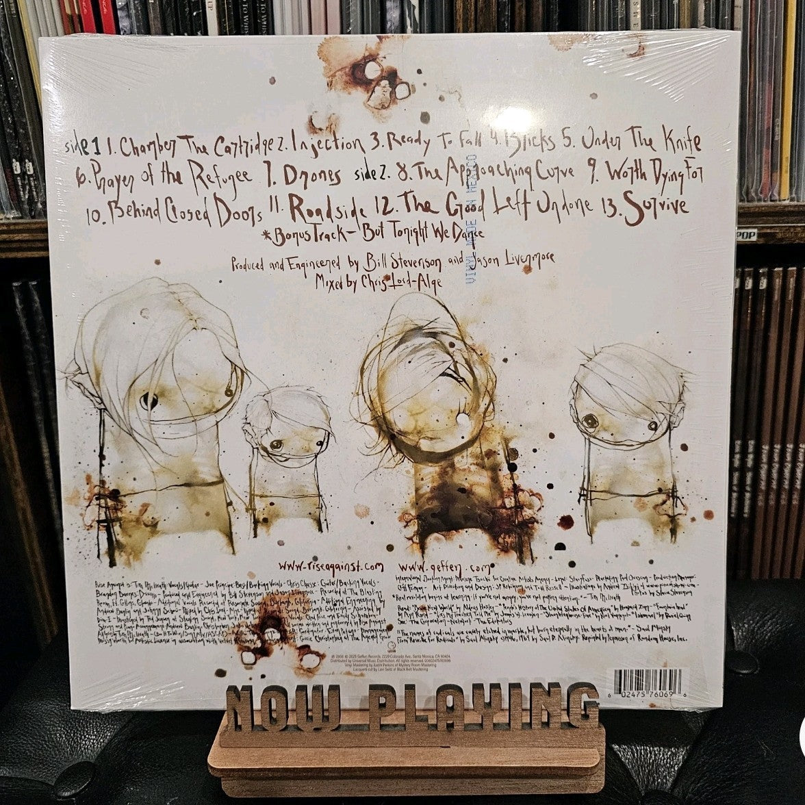 RISE AGAINST The Sufferer & the Witness + Bonus Track - Vinyl LP Slime Green NEW