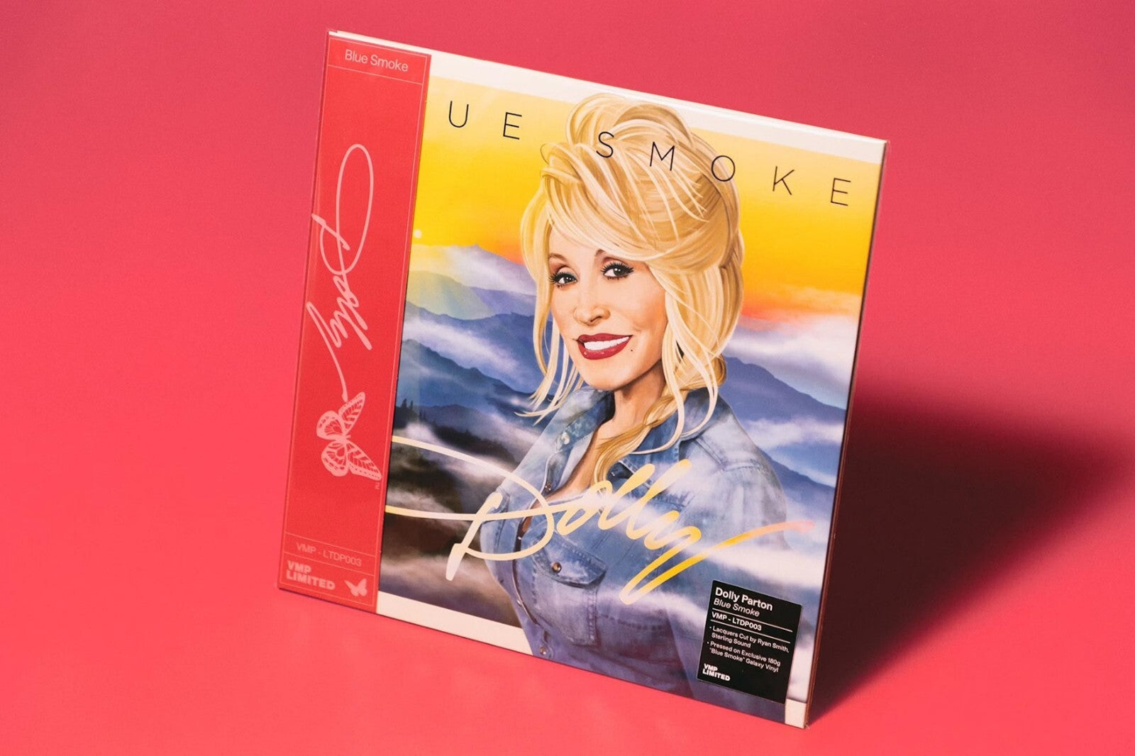 Dolly Parton Blue Smoke LP "Blue Smoke Galaxy" Variant Colored Vinyl VMP NEW