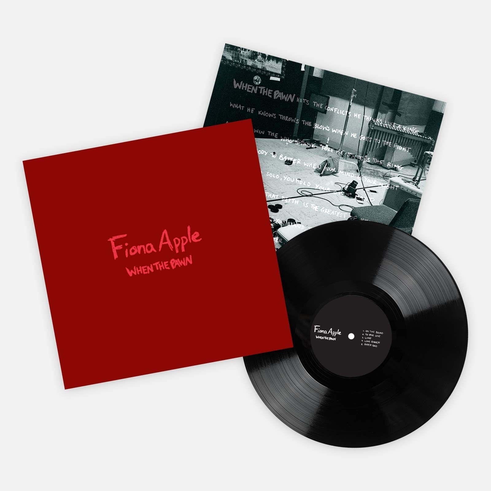 Fiona Apple - When The Pawn - Black Vinyl LP - Vinyl Me Please VMP 180g - NEW