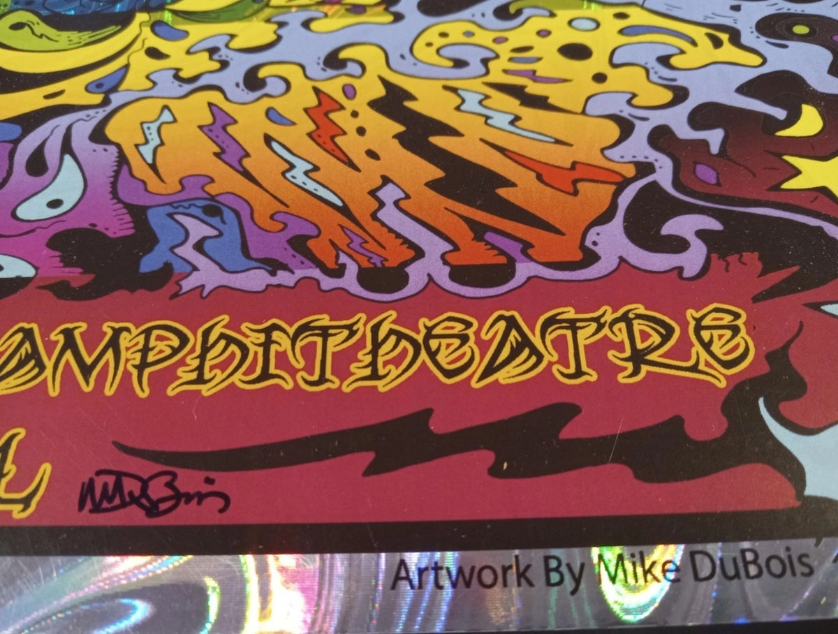 Gov't Mule -Dark Side of Mule Foil Poster -Tinley Park IL 2023 - Signed M Dubois