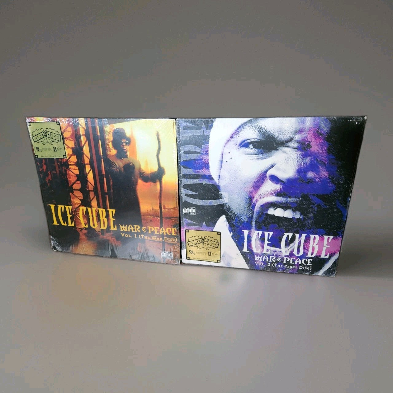 War & Peace, Vol. 1 + Volume 2 (LOT) by Ice Cube (Vinyl Record 4 LP)Complete Set