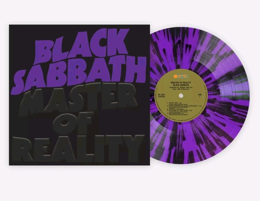 Black Sabbath  -Master Of Reality (Ltd Purple Orchid Splatter 180g Vinyl LP) VMP