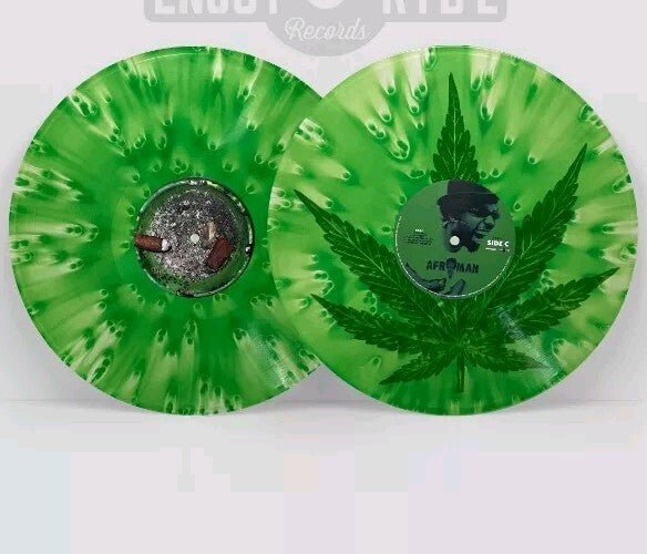 Afroman The Good Times Because I Got High Original LP Leaf Green Colored Vinyl