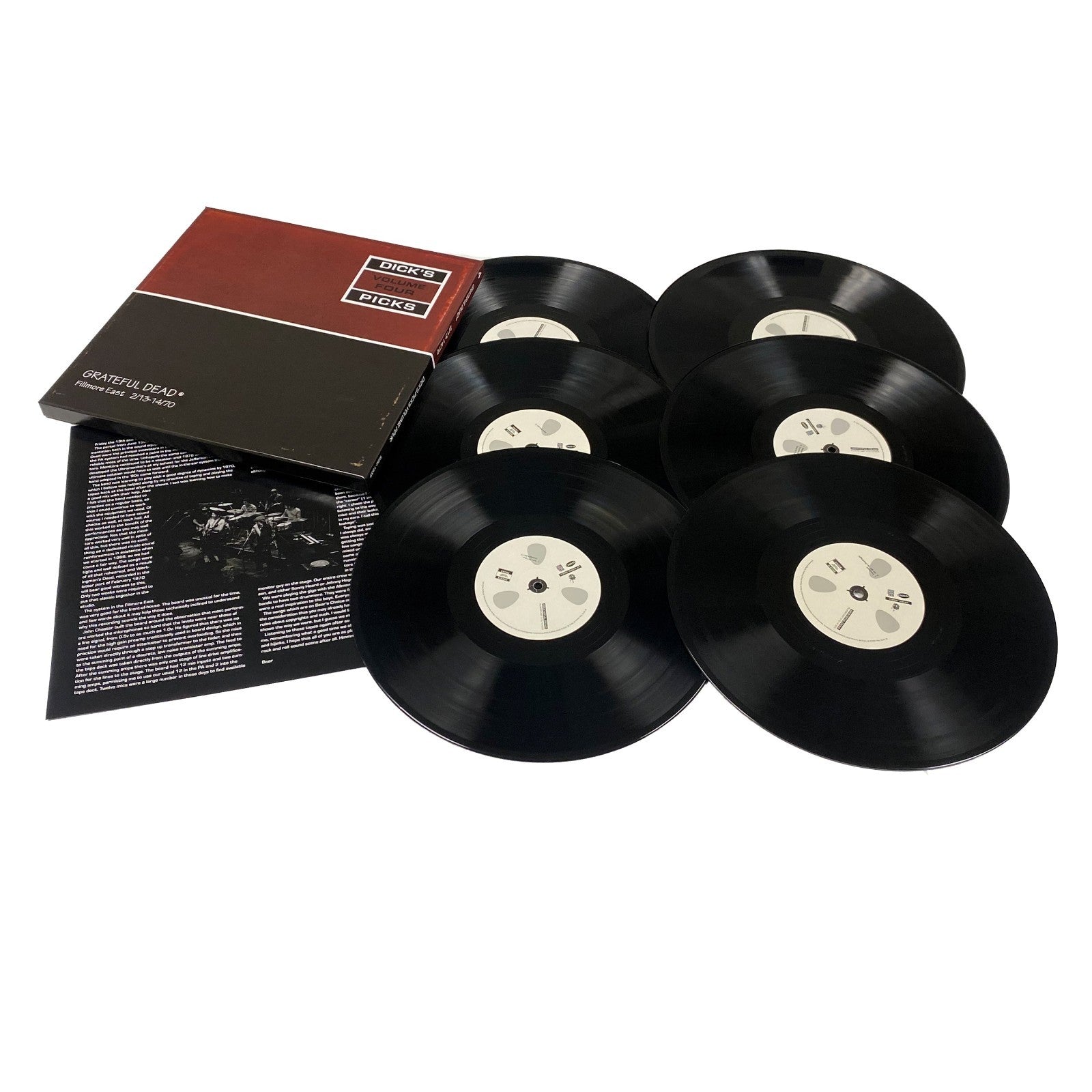 GRATEFUL DEAD-Dick's Picks Vol 4 Fillmore East 2/13-14/70 Vinyl 6 LP LTD Box Set