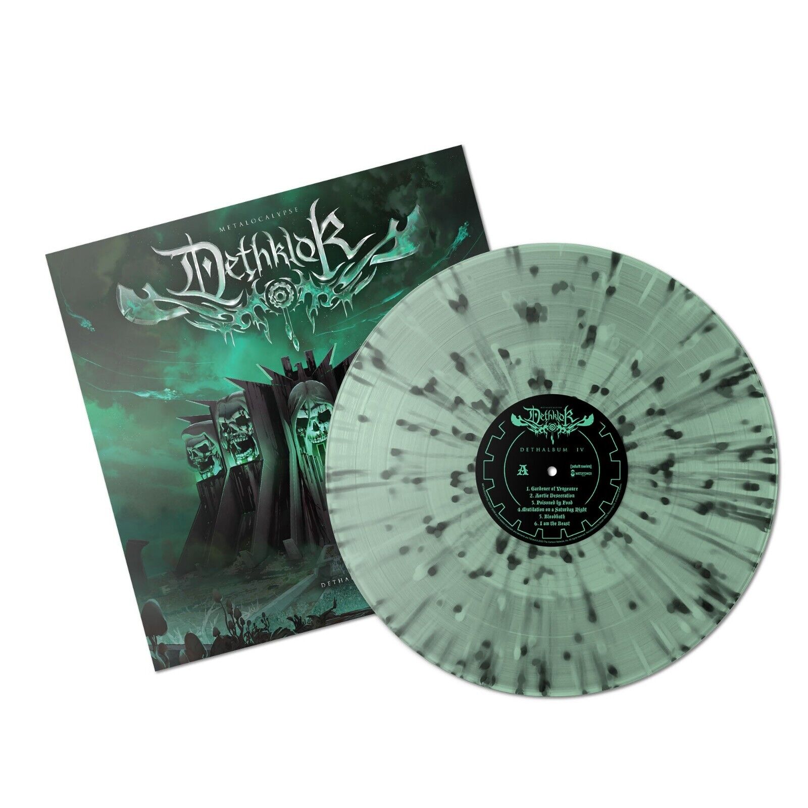 Metalocalypse Dethklok Dethalbum IV Mondo Vinyl LP Record NEW SEALED