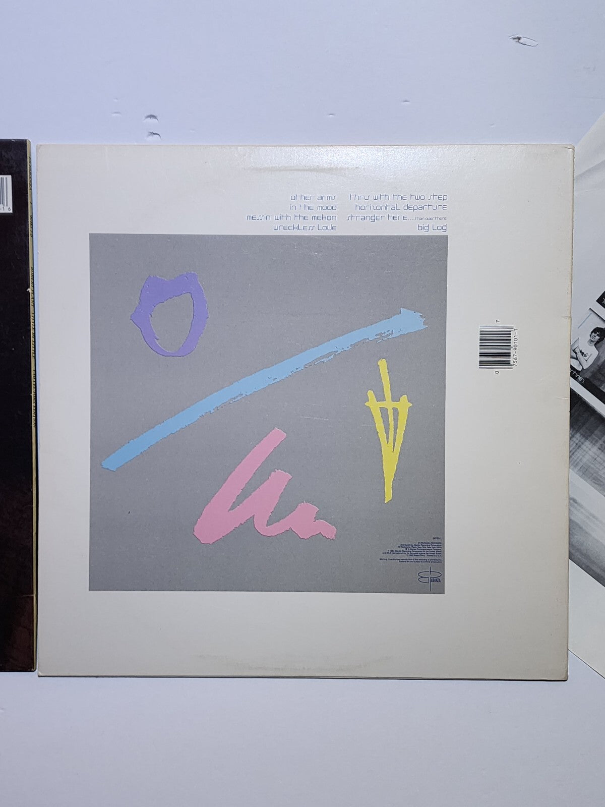ROBERT PLANT (Led Zeppelin) 2 SOLO VINYL LP LOT Principle of Moments LITTLE BY