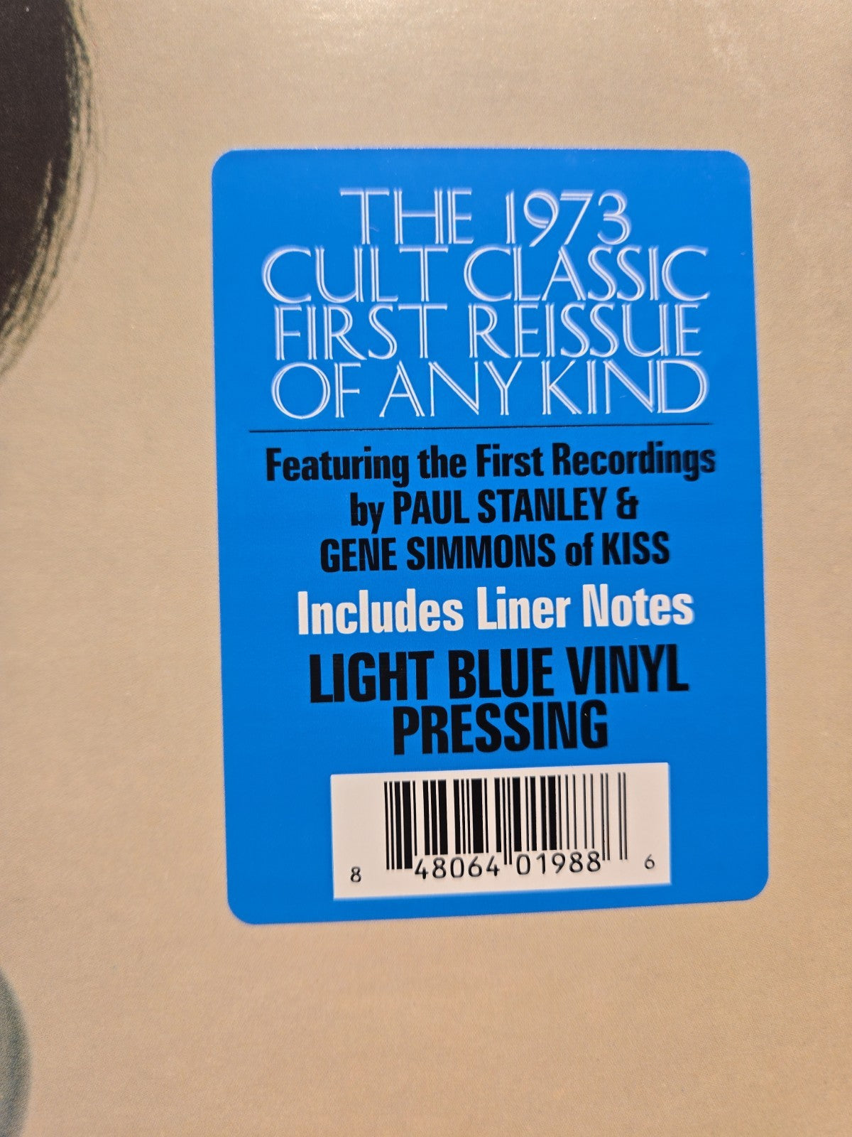 LYN CHRISTOPHER Self Titled LP on BLUE VINYL NEW SEALED Take Me With You KISS