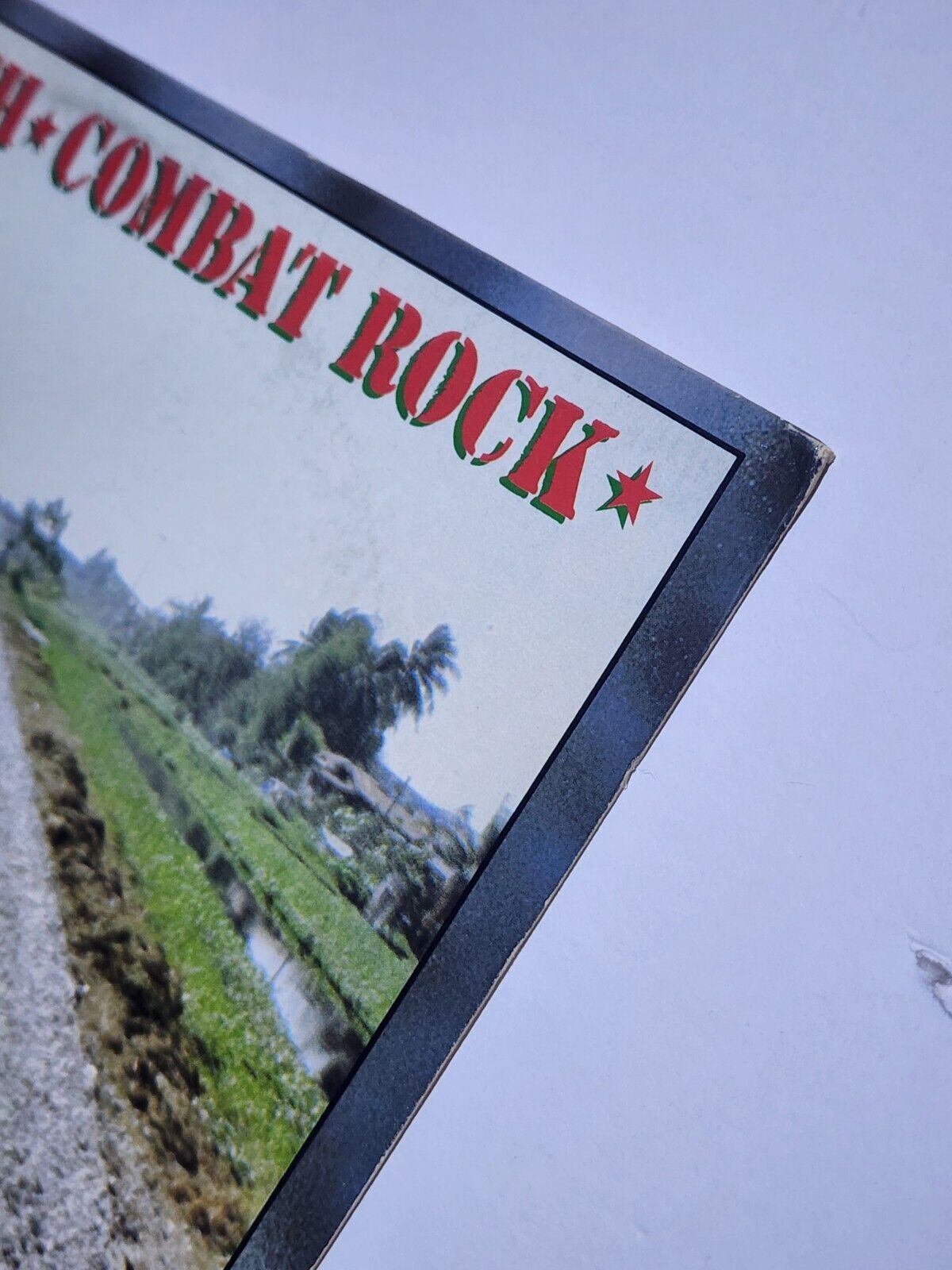 The Clash Combat Rock LP Vintage Vinyl Record (Original 1982 Press) Epic FE37689