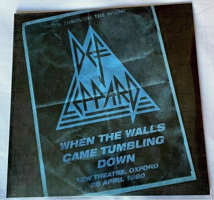 Def Leppard When The Walls Came Tumbling Down Live In Oxford 2 LP Vinyl RSD New