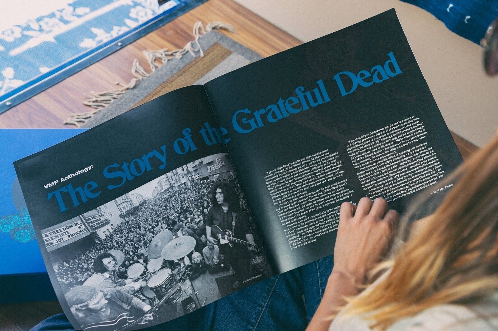 STORY OF THE GRATEFUL DEAD ANTHOLOGY 180G COLOR VINYL 14 LP DELUXE BOX SET VMP