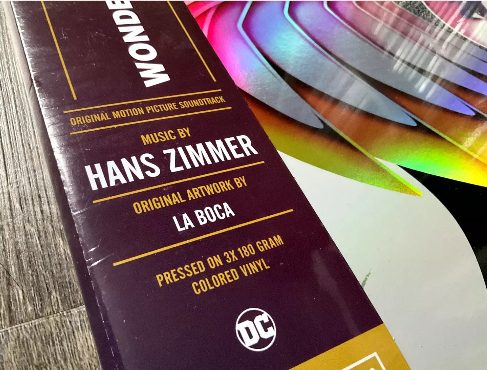 Wonder Woman 1984 [Swirl Vinyl] Mondo Soundtrack LP Record Album [Sealed]