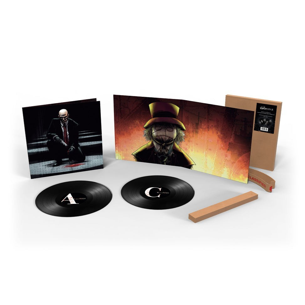 HITMAN 2: SILENT ASSASSIN NEW VINYL LP Deluxe "Classified" Sleeve Jesper Kyd