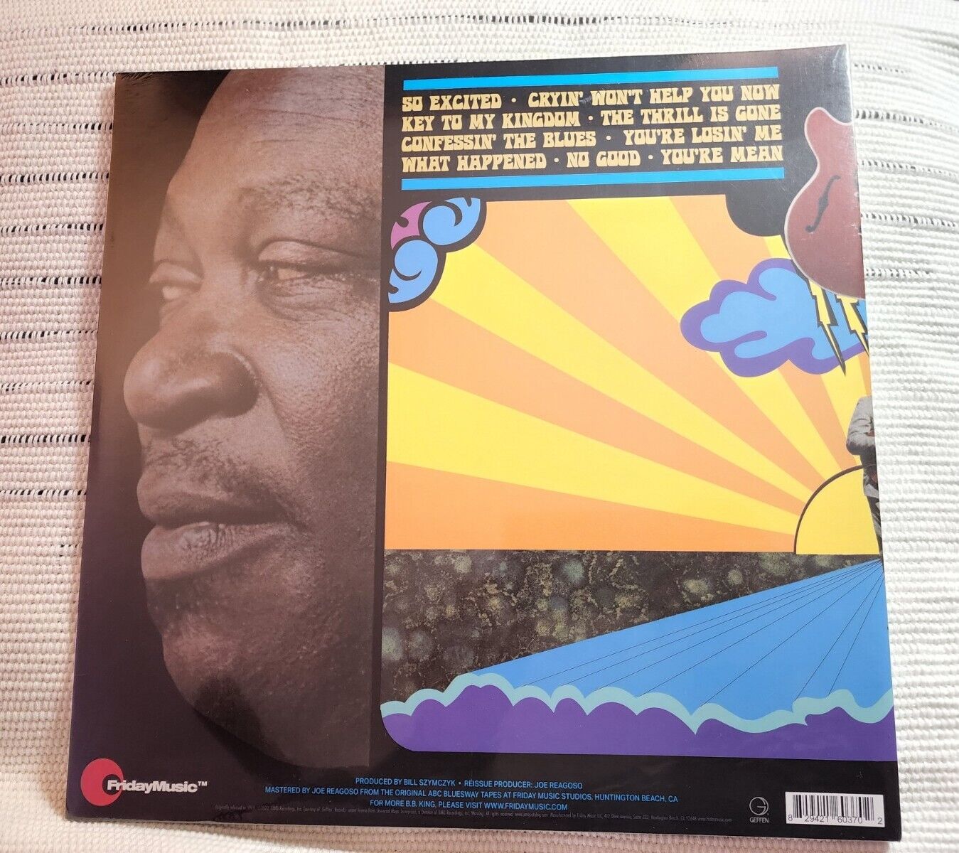 B.B. King Completely Well (180G Heavyweight Gold Audiophile Vinyl) Colored LP