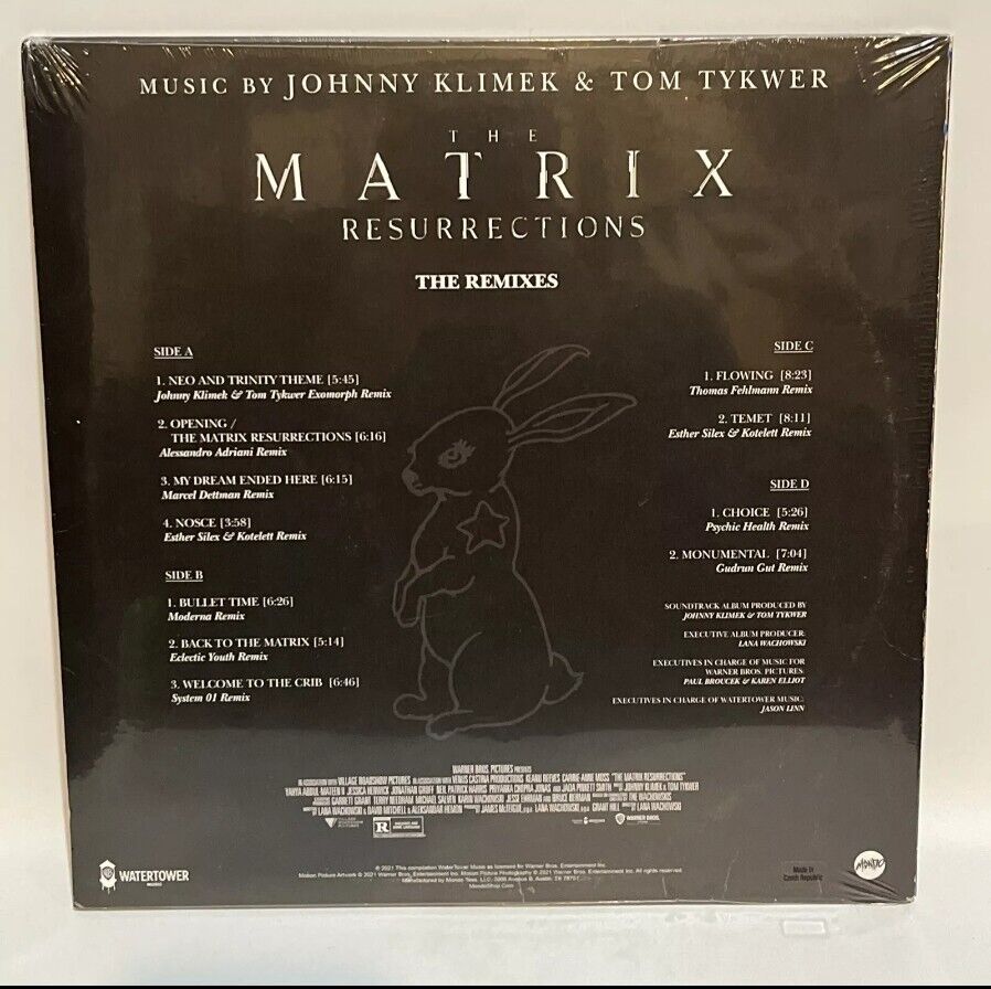Matrix Resurrections Remixes Soundtrack NEW Black Vinyl Record 2x LP NEW MONDO