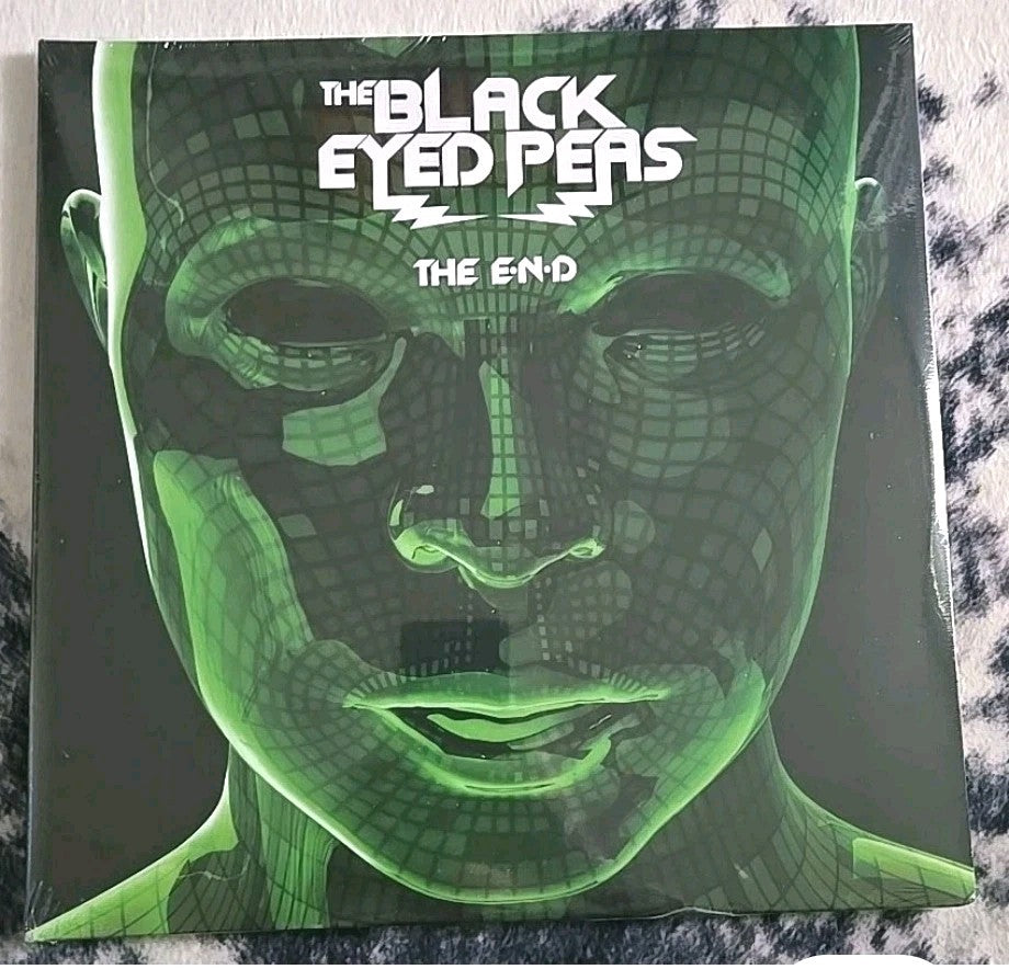 THE BLACK EYED PEAS THE E.N.D. 2 LP LIMITED GREEN VINYL BOOM POW I GOT A FEELING