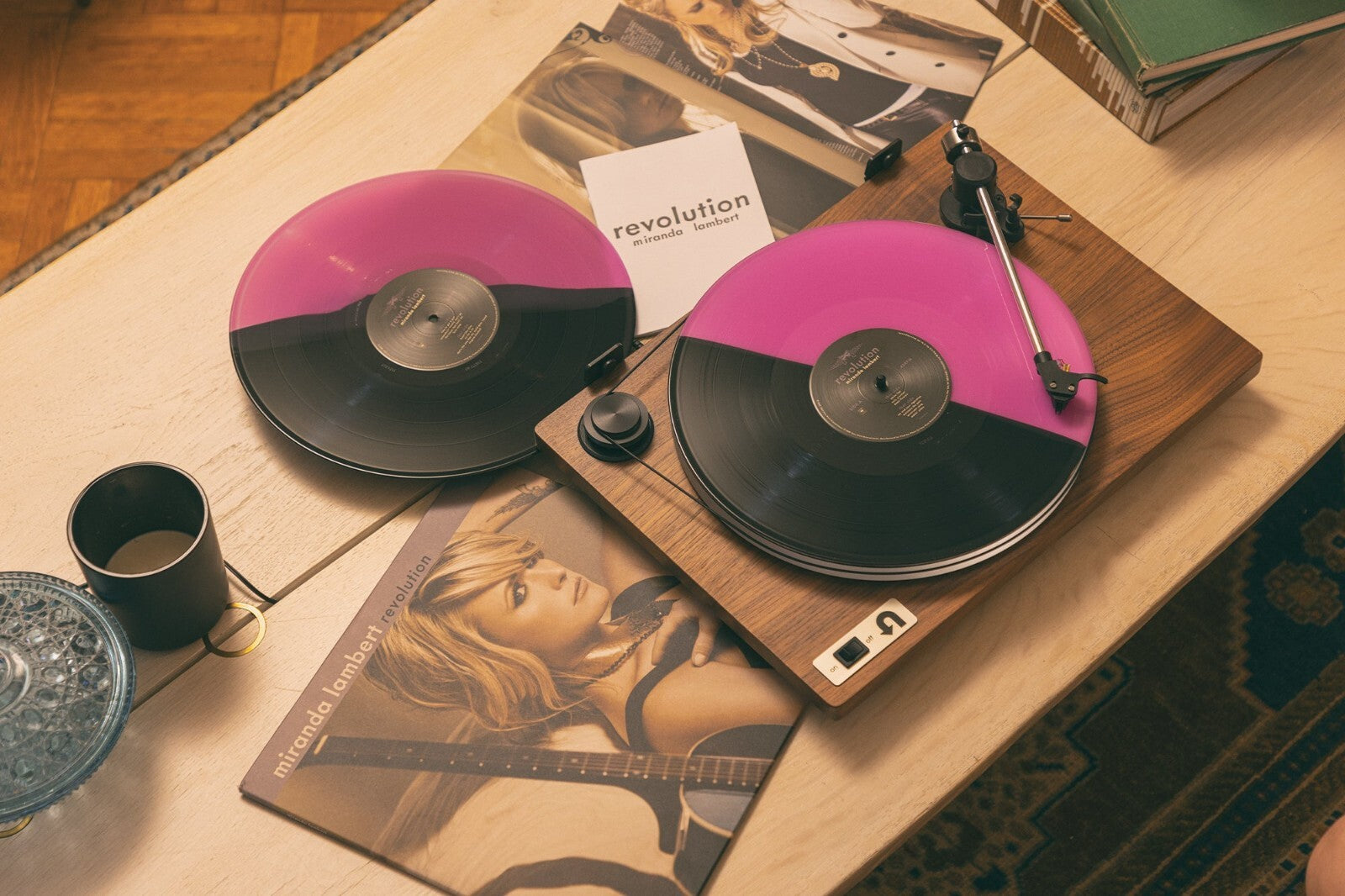 Miranda Lambert - Revolution 2x LP Limited Black/Pink Split Vinyl 1st Press VMP