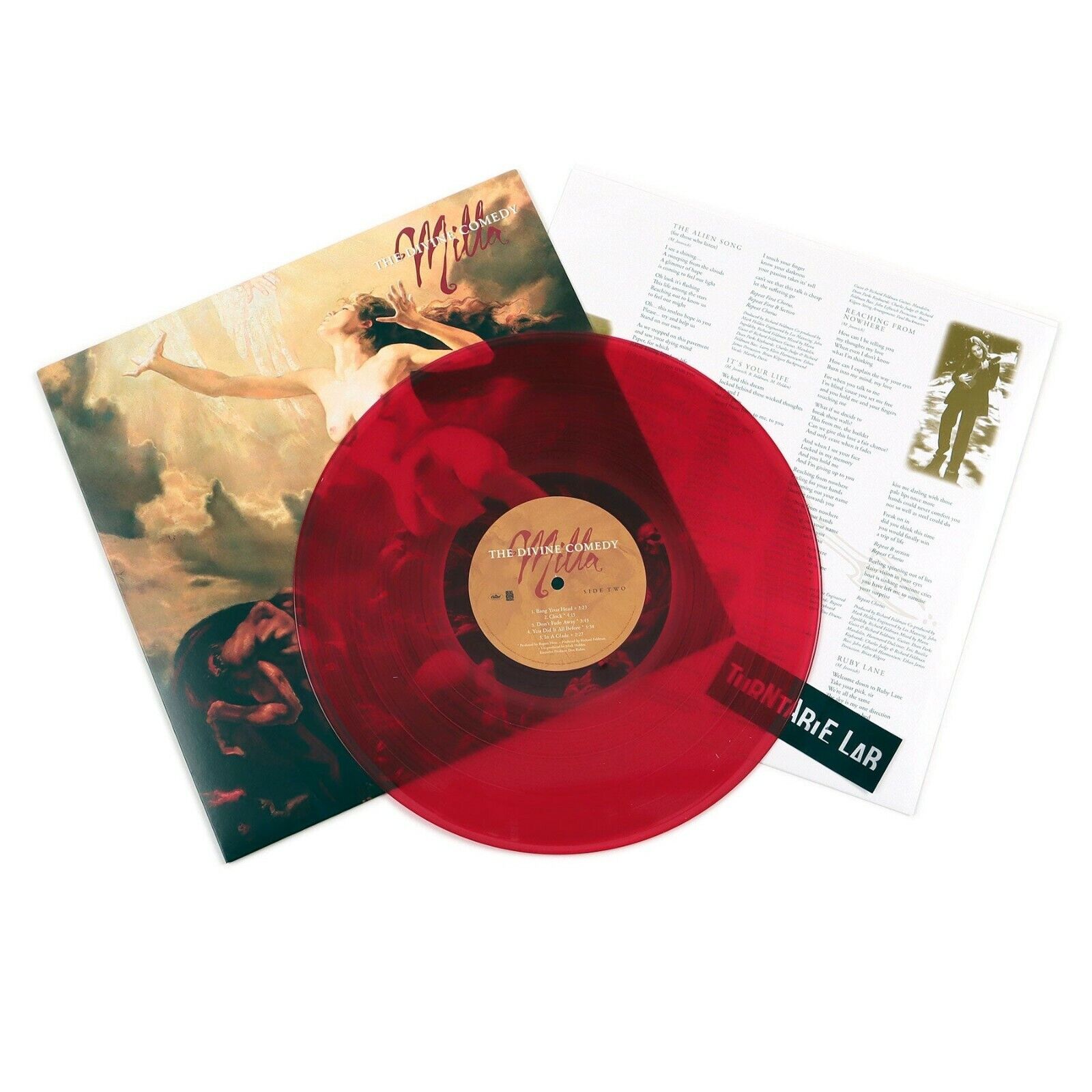 MILLA JOVOVICH The Divine Comedy 2021 REAL GONE MUSIC LP Red COLOR VINYL Record