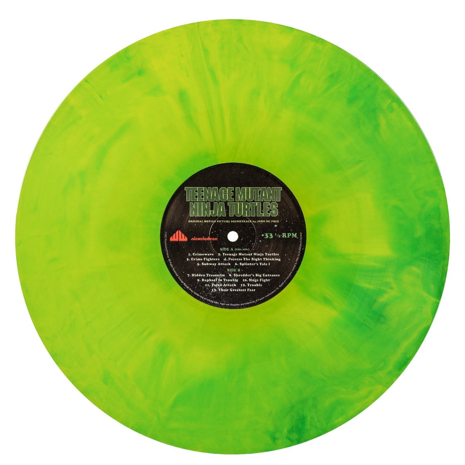 Teenage Mutant Ninja Turtles 1990 Movie Soundtrack Vinyl LP LTD SHREDDER TMNT