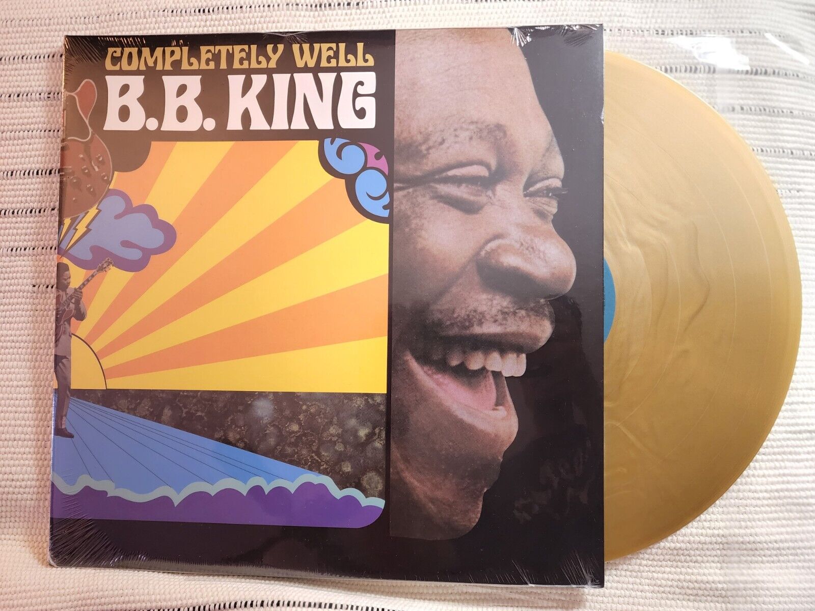 B.B. King Completely Well (180G Heavyweight Gold Audiophile Vinyl) Colored LP
