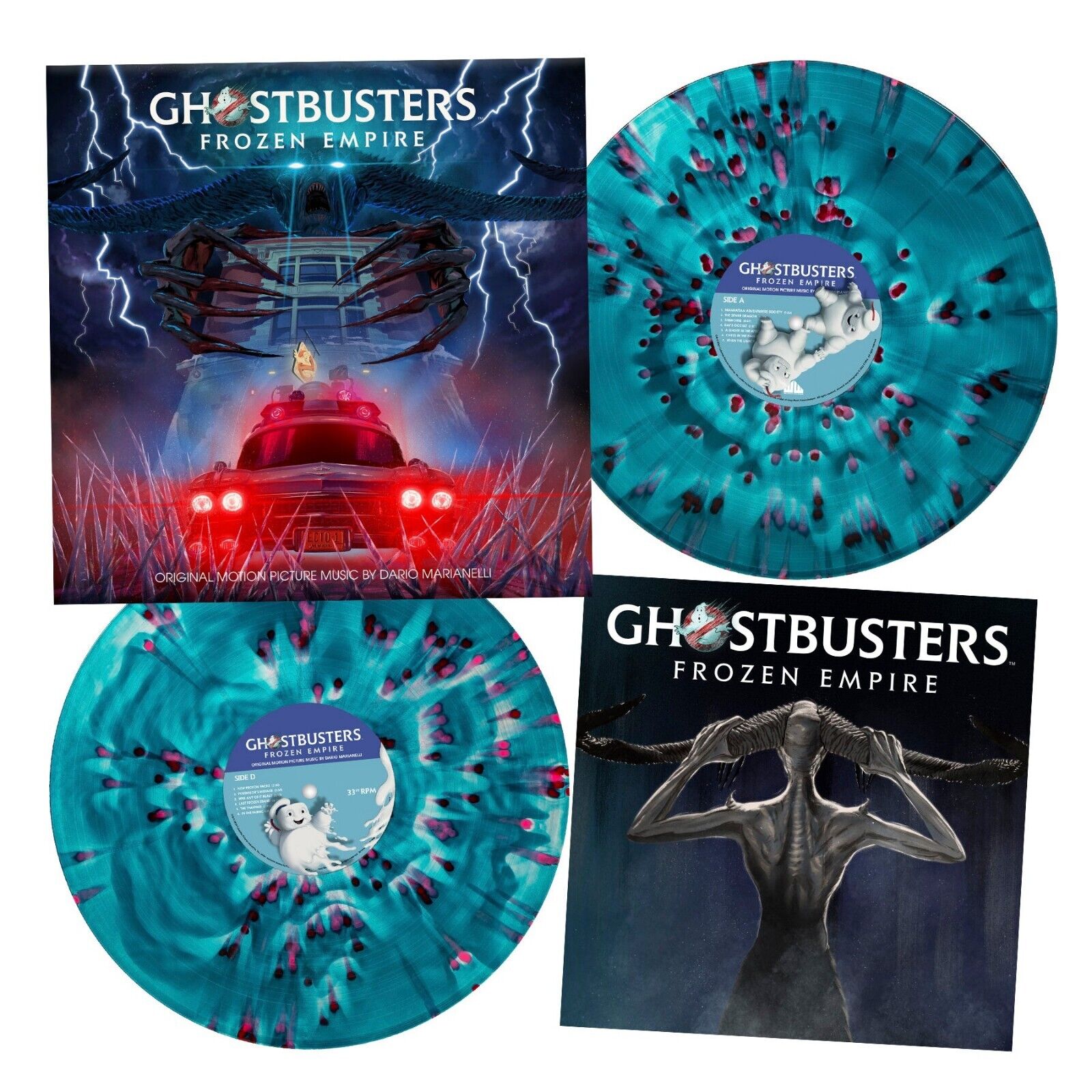 Ghostbusters Frozen Empire (VINYL LP) Waxwork LTD COLOR Horror Soundtrack Score