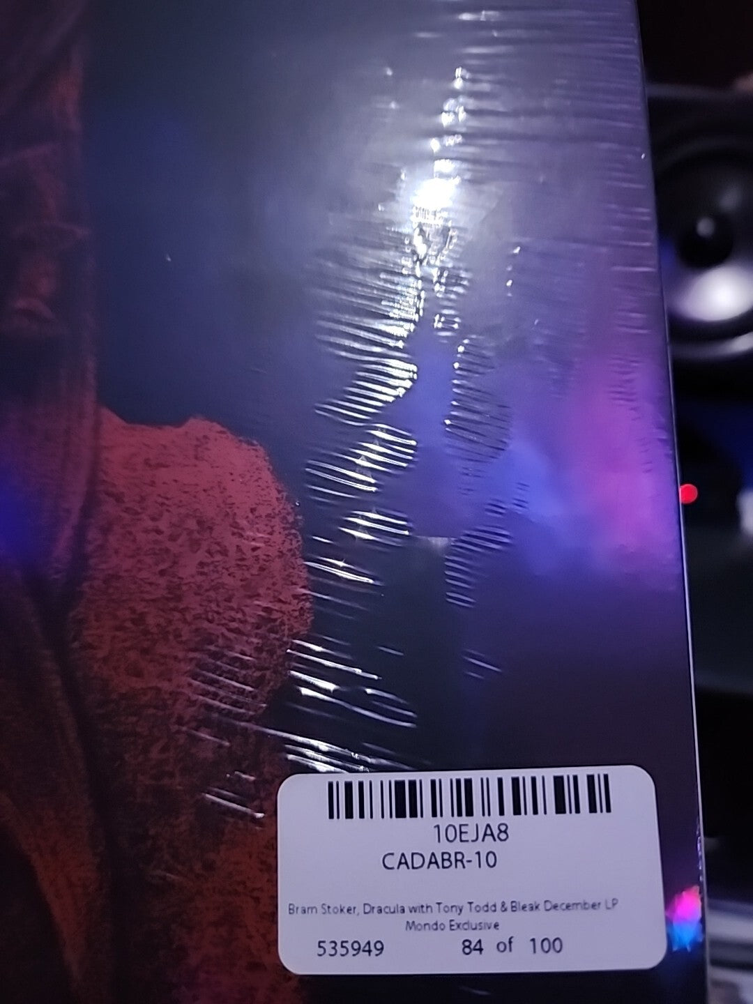 Bram Stoker’s Dracula: Tony Todd & Bleak December Mondo x/100 Clear Vinyl LP LTD