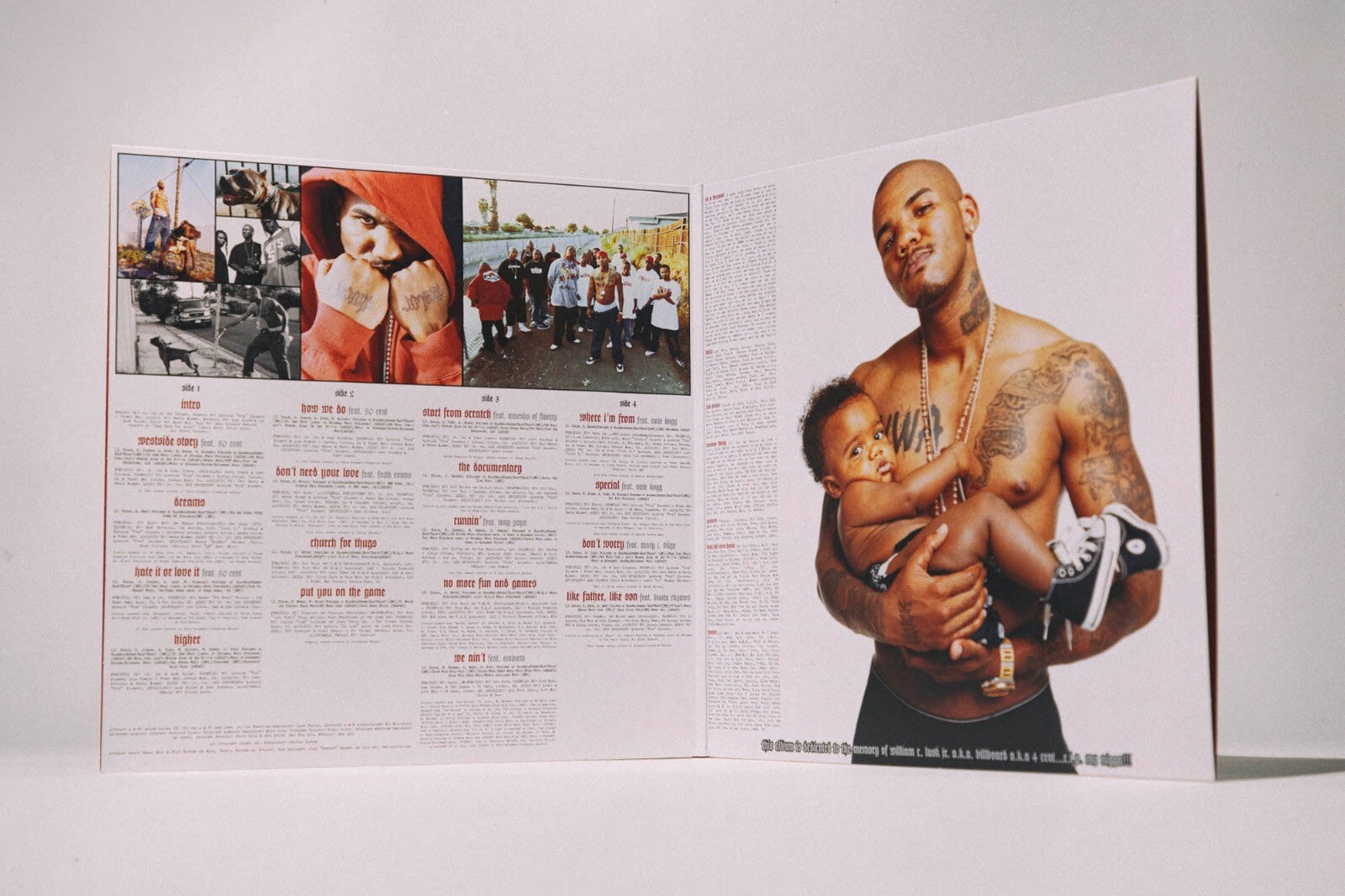 The Game The Documentary VMP Vinyl Me Please 180g Red Colored Vinyl 2LP Unopened