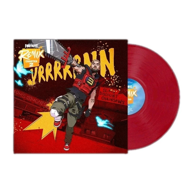Fortnite Epic Games Remix Chapter 2 Vinyl  Eminem Variant Red LP Record New Rare
