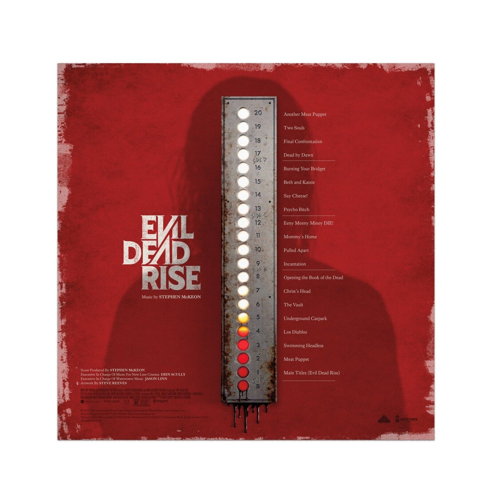Evil Dead Rise WAXWORK DELUXE Vinyl 2x LP Soundtrack OST Limited Color Swirl