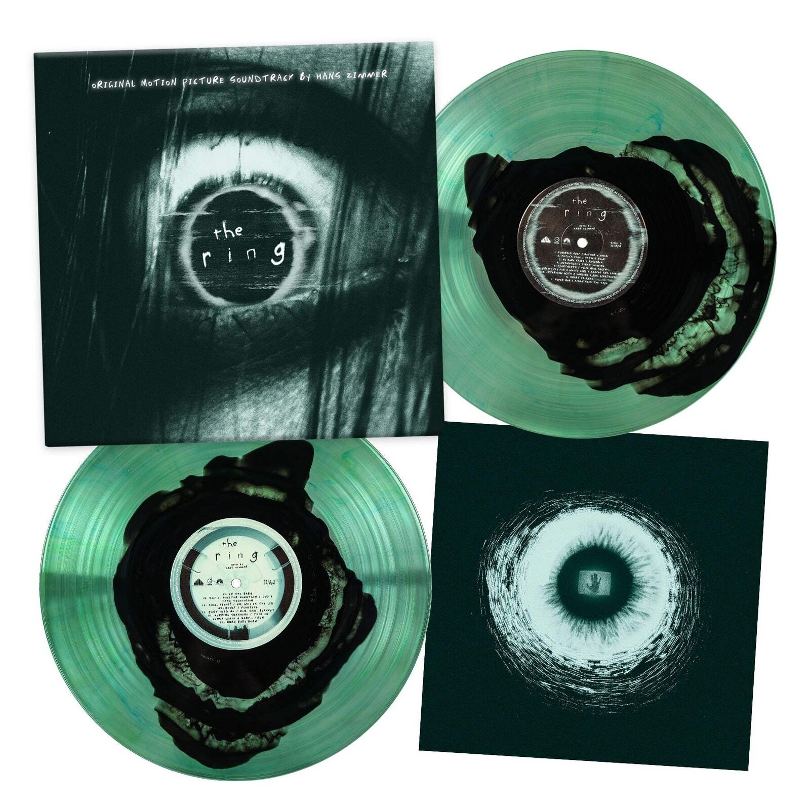 THE RING Original Soundtrack - Waxwork Records Deluxe 2 LP LTD Colored Vinyl OST
