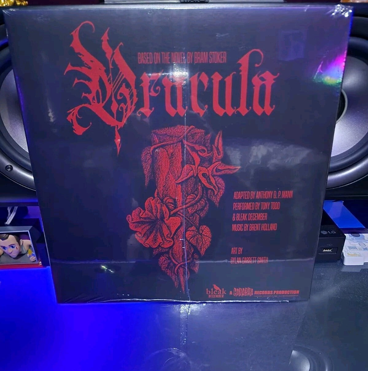 Bram Stoker’s Dracula: Tony Todd & Bleak December Mondo x/100 Clear Vinyl LP LTD