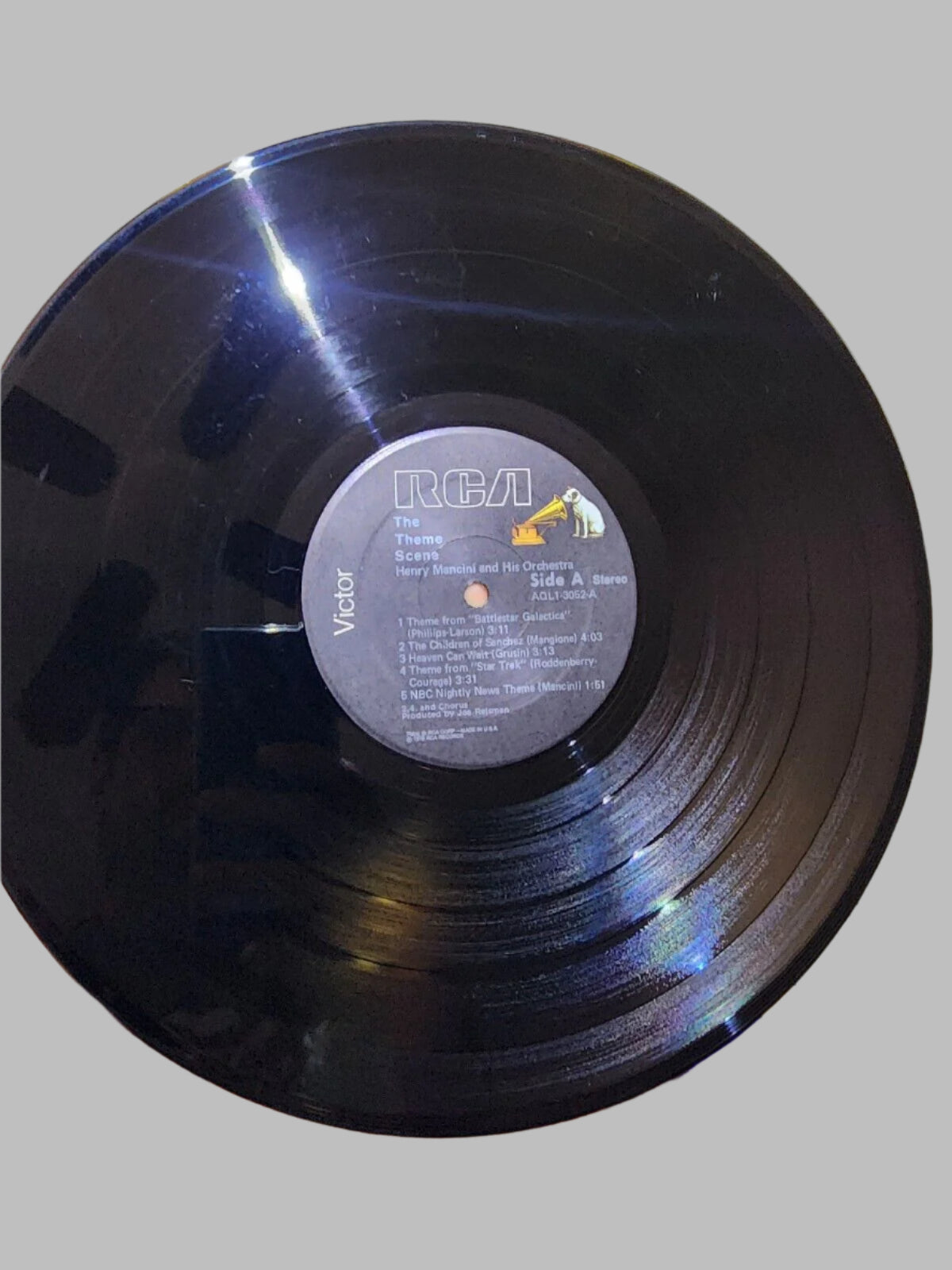 Henry Mancini The Theme Scene LP IN SHRINK StarTrek Battlestar Galactica Vinyl