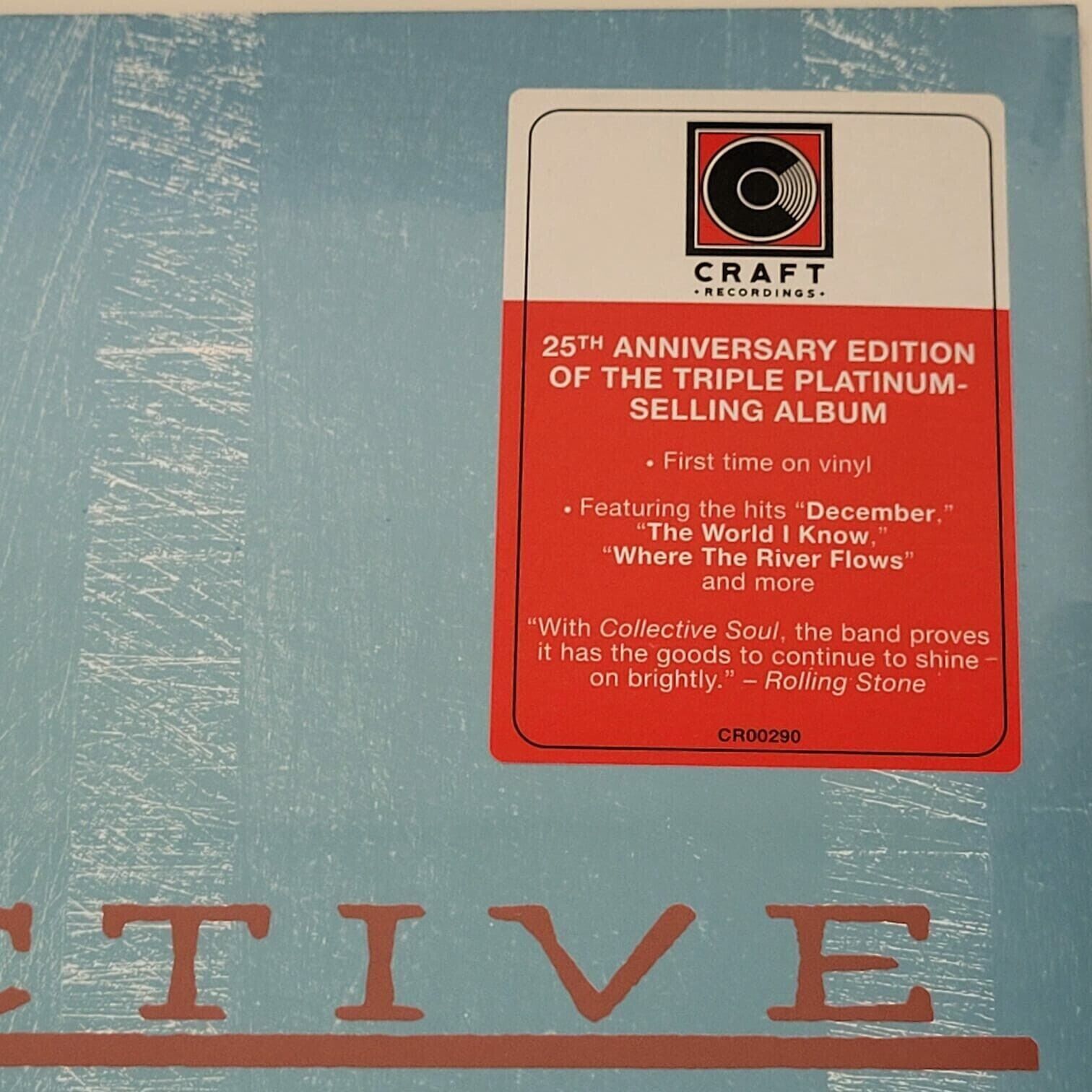 Collective Soul (Self Titled "Blue" Album) Vinyl LP 25th Anniversary Remastered