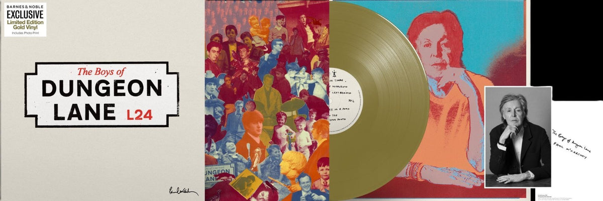 Paul McCartney - The Boys of Dungeon Lane LP Gold Vinyl + Photo NEW RELEASE