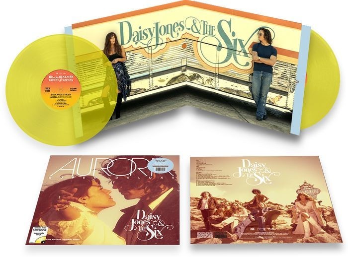Daisy Jones & The Six - Aurora Limited Edition Lemonade Yellow Color Vinyl 2 LP