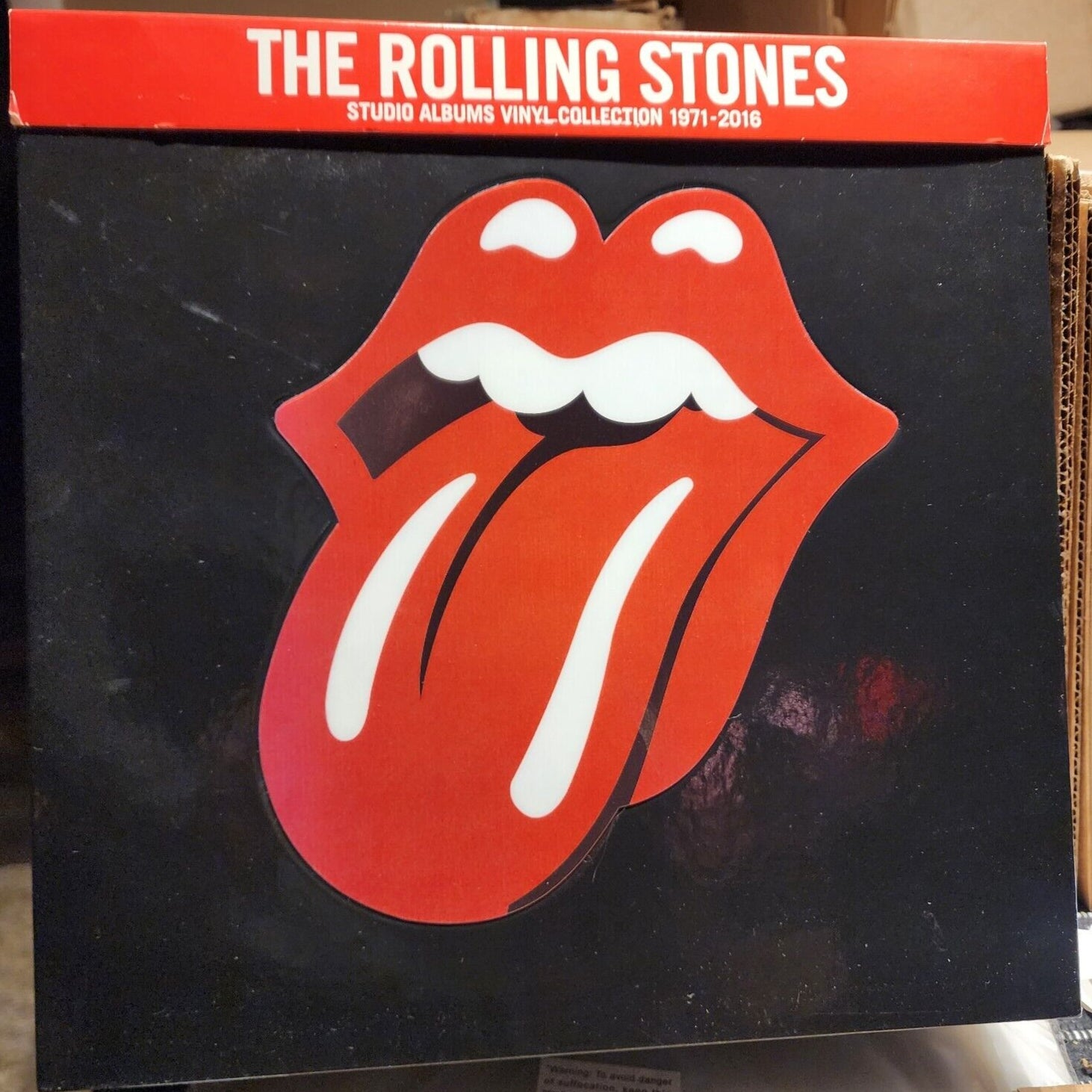 The Rolling Stones Studio Albums 1971-2016 Stereo SUPER DELUXE VINYL LP BOX SET