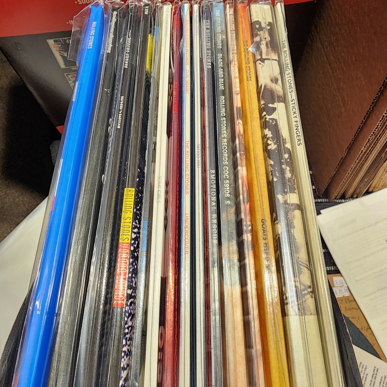The Rolling Stones Studio Albums 1971-2016 Stereo SUPER DELUXE VINYL LP BOX SET