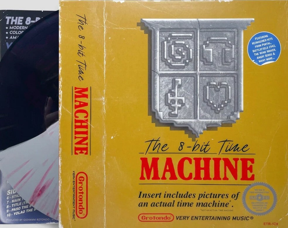 8-bit Time Machine Vinyl LP NES Color Splatter Nintendo Video Game Soundtrack