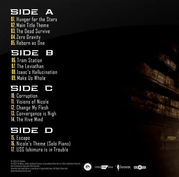 DEAD SPACE ORIGINAL VIDEO GAME SOUNDTRACK LP Limited Edition 300 NotMoonshake
