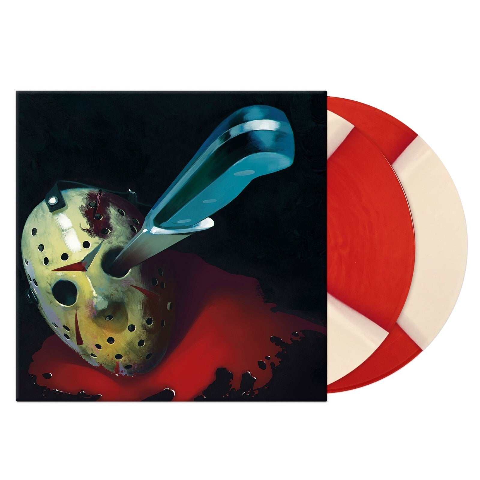 Friday The 13th PART 4 Final Chapter – 2x Bone & Blood Variant Colored Vinyl LP