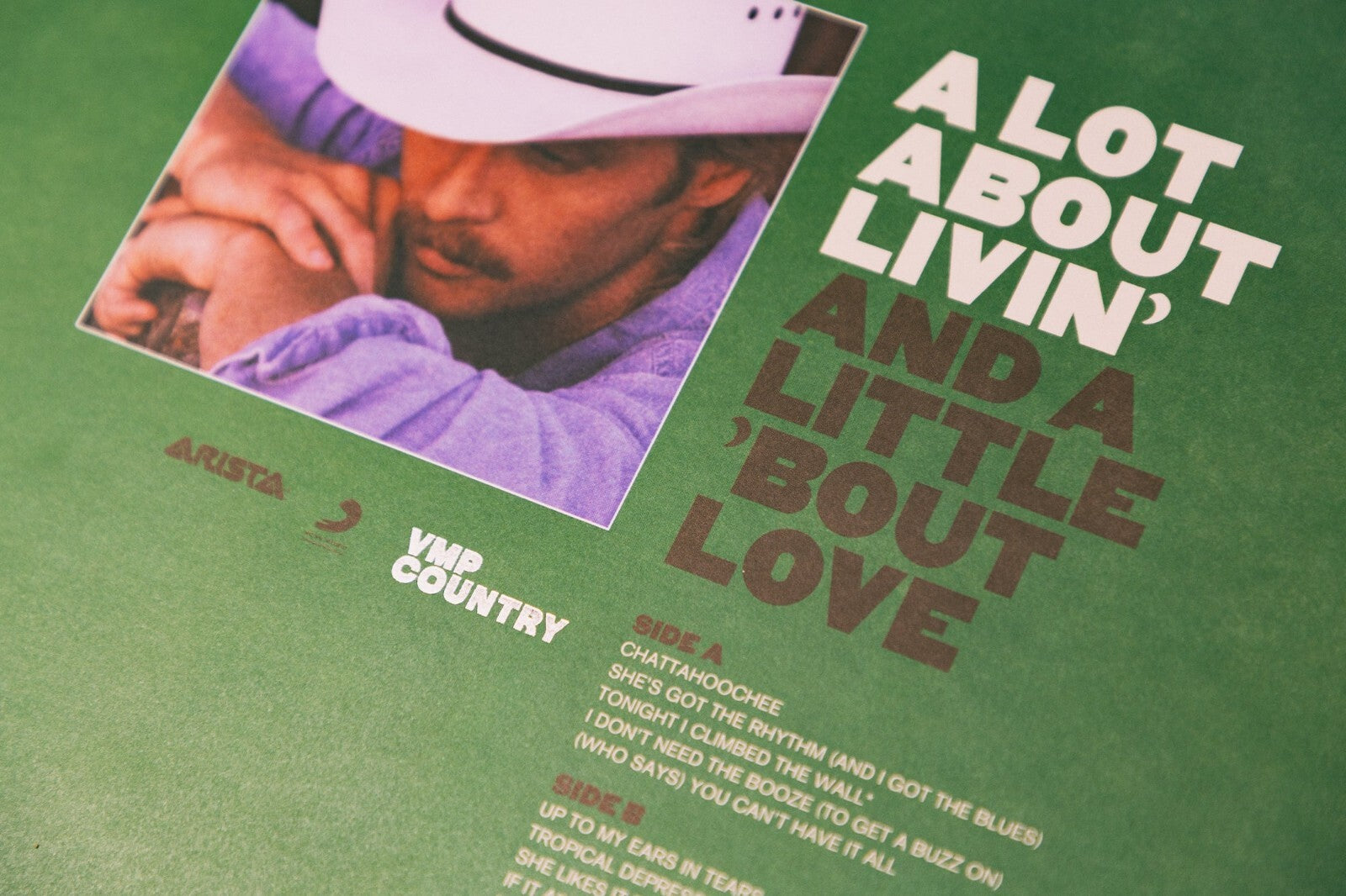 ALAN JACKSON A LOT ABOUT LIVIN AND A LIL BOUT LOVE NEW! LIMITED MERCURY BLUES LP